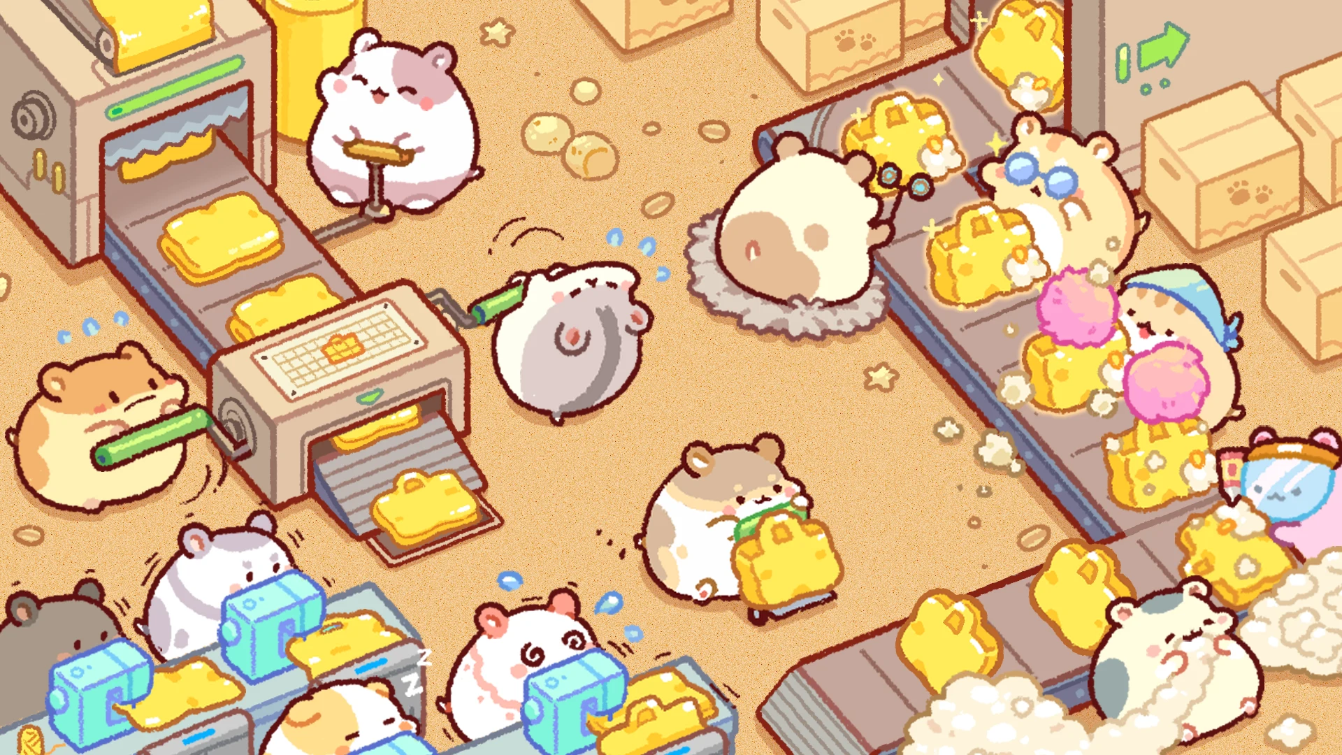 Hamster Bag Factory : Tycoon screenshot